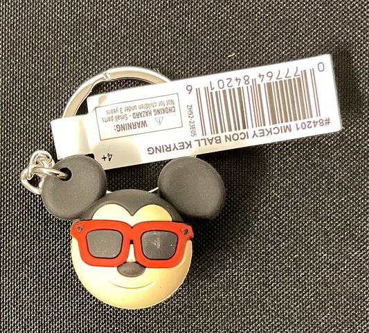 Officially Licensed Disney Mickey Sunglasses Icon Key Ring