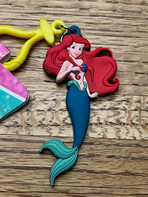 Officially Licensed Disney Ariel Lasered Key Ring