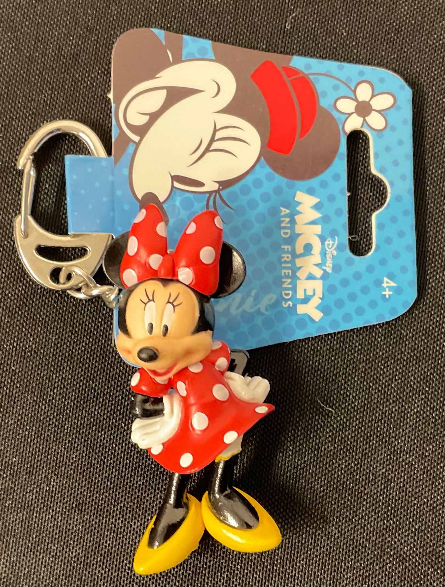 Officially Licensed Disney Minnie PVC Key Ring
