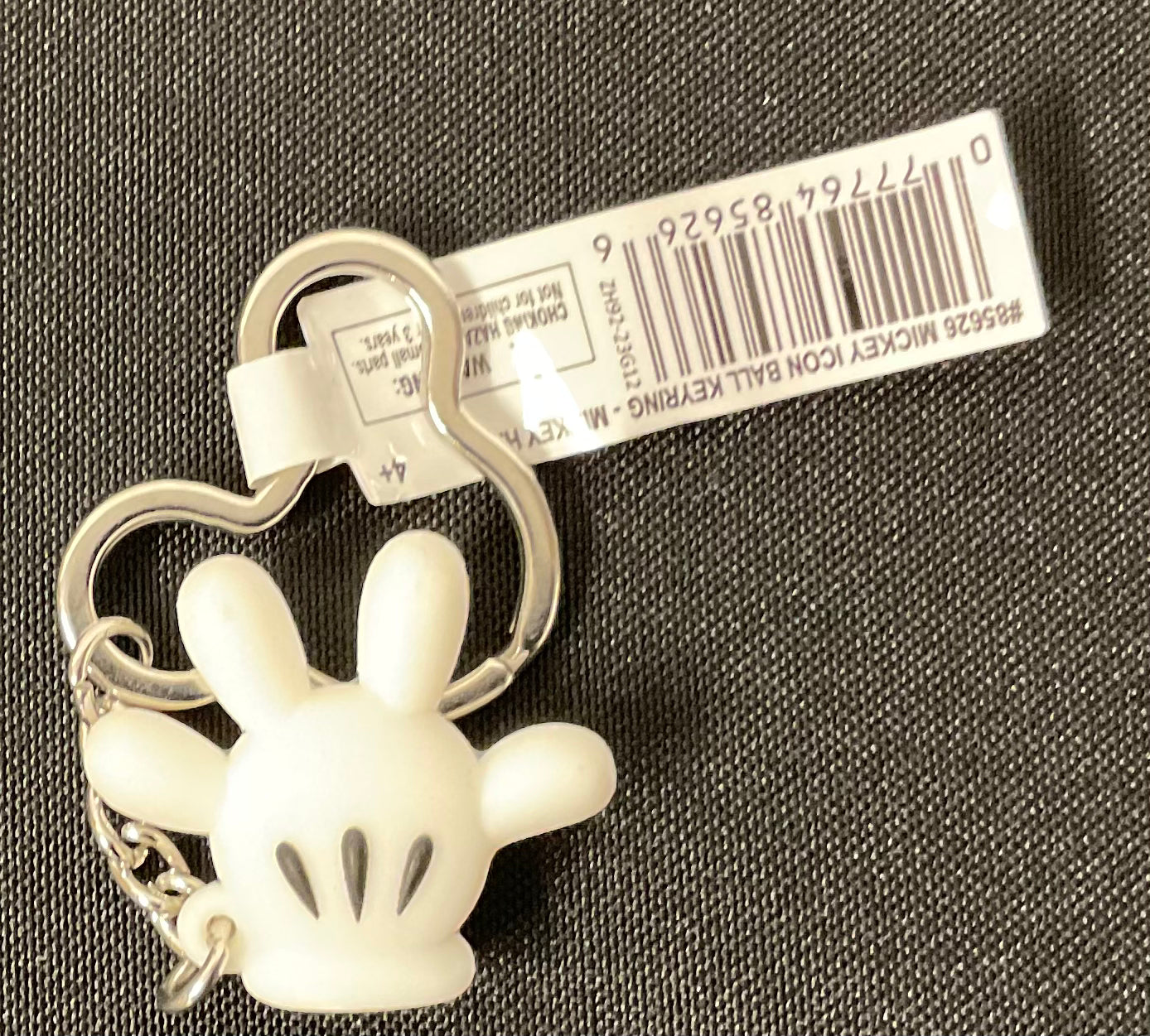 Officially Licensed Disney Mickey Hand Icon Key Ring