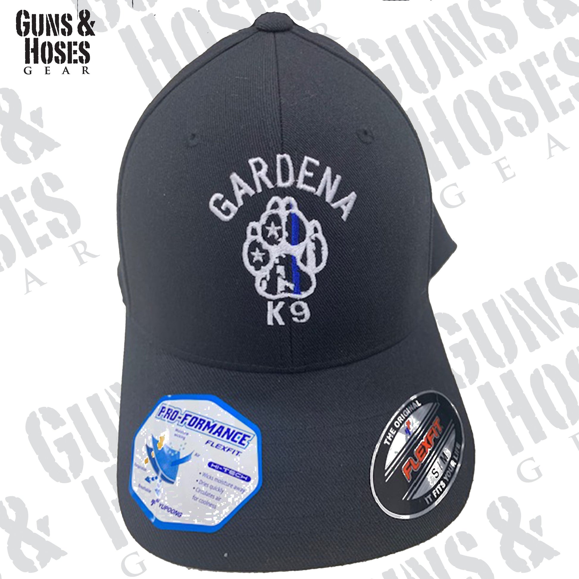 Gardena PD K9 Embroidered Hat, Gardena Police K9, Gardena Police Hat, Official K9 Hat