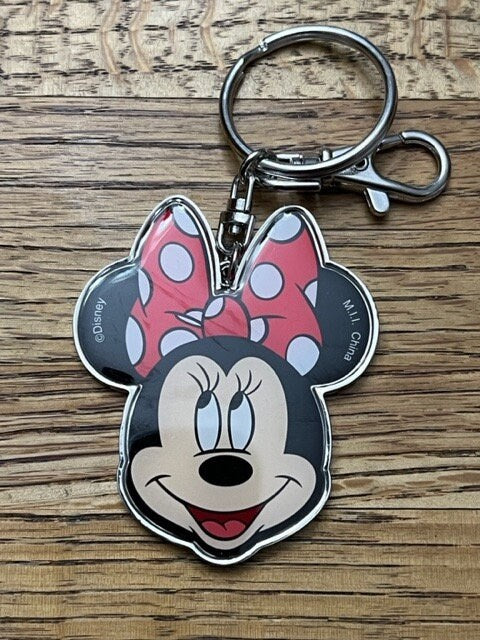 Officially Licensed Disney Minnie Mouse Lasered 2-Sided Keychain