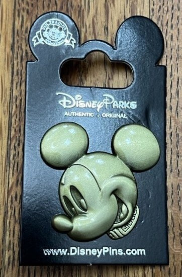 Officially Licensed Disney Mickey Mouse Head Enamel Pin