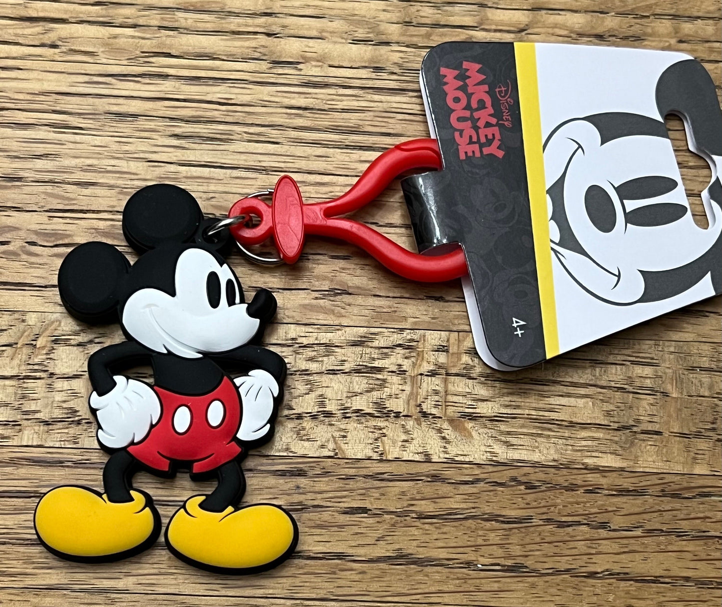 Officially Licensed Disney Mickey Classic Lasered Key Ring