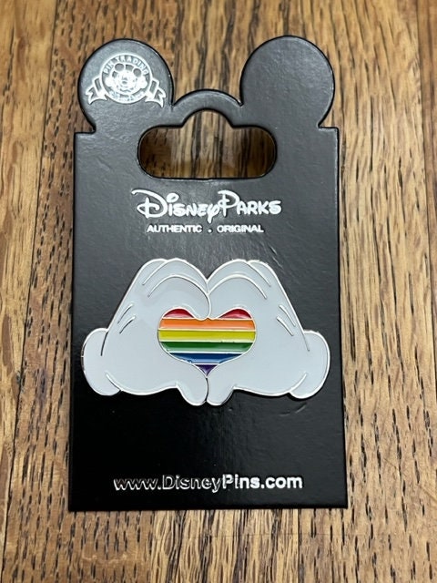 Officially Licensed Mickey Hands Enamel Pin
